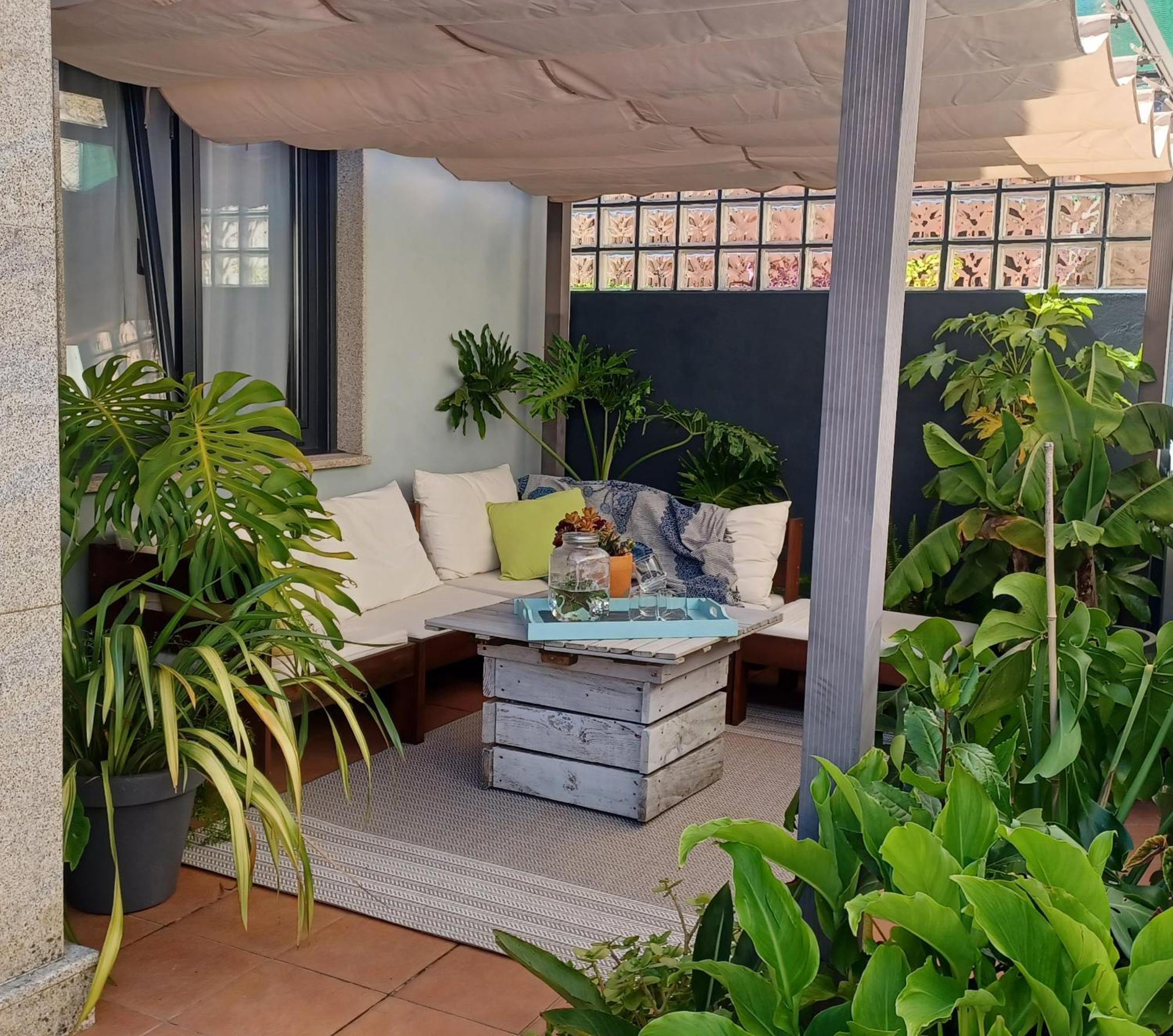 Piso A Pie De Playa Con Terraza Exclusiva Apartamento Moaña Exterior foto